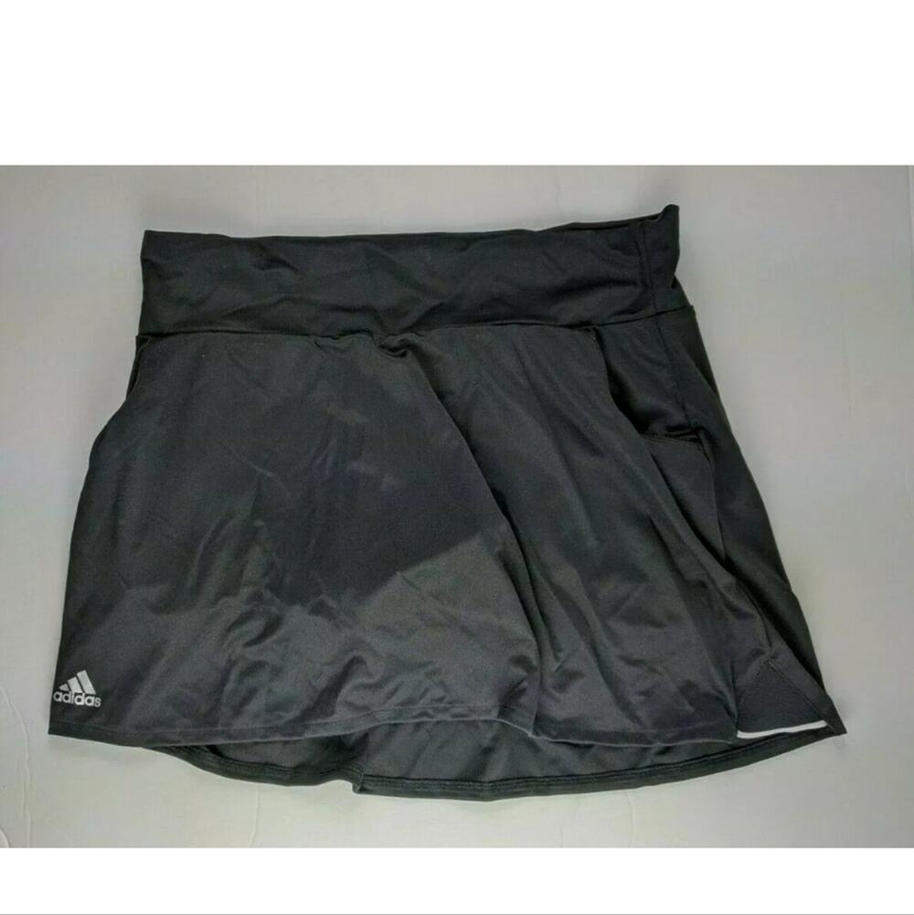Adidas Club Skirt, Black, Women's Medium